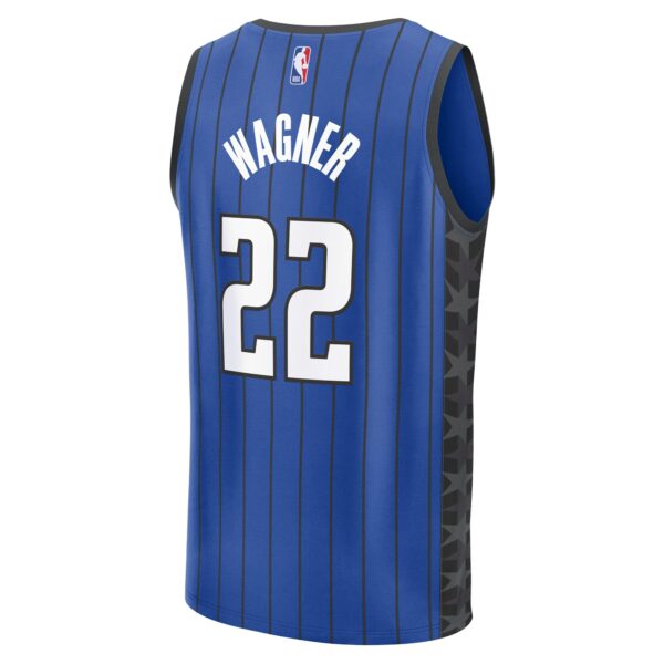 Franz Wagner Orlando Magic Fanatics Fast Break Replica Player Jersey - Statement Edition - Blue - Image 4