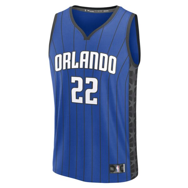 Franz Wagner Orlando Magic Fanatics Fast Break Replica Player Jersey - Statement Edition - Blue - Image 3