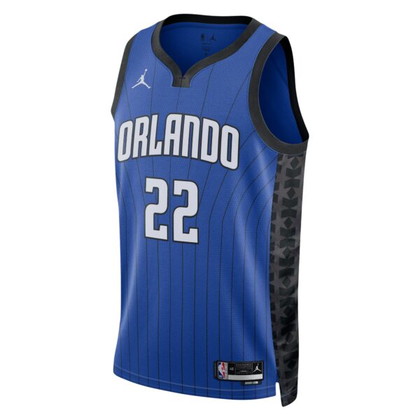 Franz Wagner Orlando Magic Jordan Brand Unisex Swingman Jersey - Statement Edition - Blue - Image 3