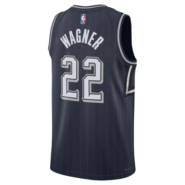 Franz Wagner Orlando Magic Nike Unisex 2023/24 Swingman Jersey - Navy - City Edition - Image 4
