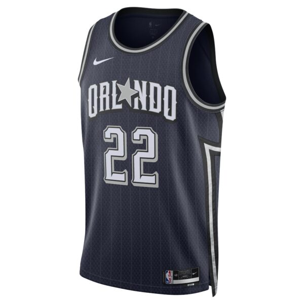 Franz Wagner Orlando Magic Nike Unisex 2023/24 Swingman Jersey - Navy - City Edition - Image 3