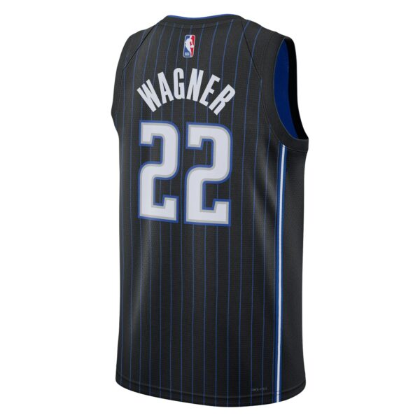 Franz Wagner Orlando Magic Nike Unisex Swingman Jersey - Icon Edition - Black - Image 4