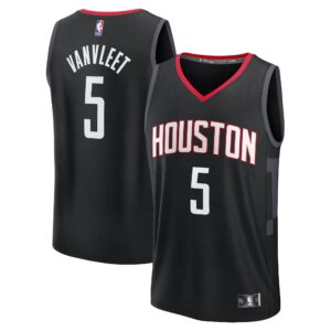 Fred VanVleet Houston Rockets Fanatics Fast Break Replica Player Jersey - Statement Edition - Black