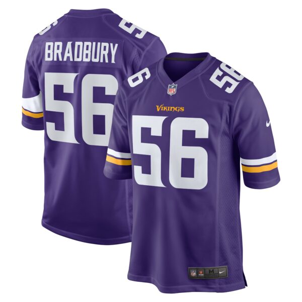 Garrett Bradbury Minnesota Vikings Nike Game Jersey - Purple