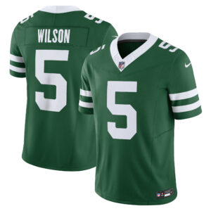 Garrett Wilson New York Jets Nike Vapor F.U.S.E. Limited Jersey - Legacy Green