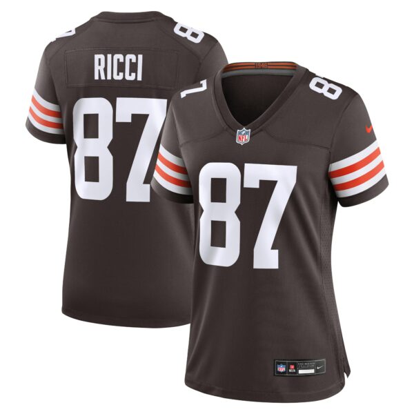 Giovanni Ricci Cleveland Browns Nike Women's  Game Jersey -  Brown
