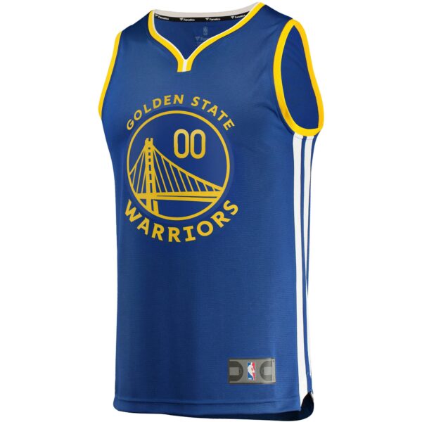 Golden State Warriors Fanatics Fast Break Custom Replica Jersey Royal - Icon Edition - Image 3