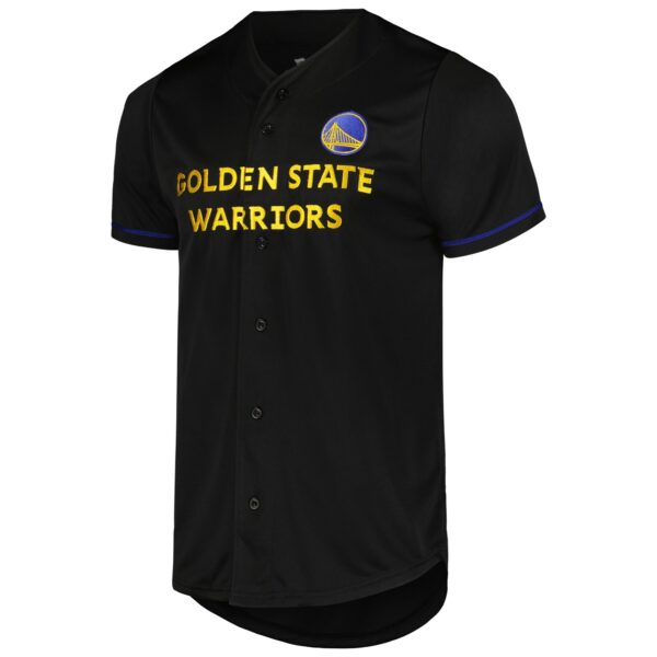 Golden State Warriors Fanatics Pop Baseball Jersey - Black - Image 3