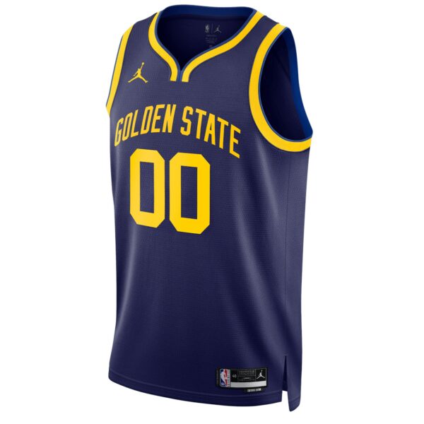 Golden State Warriors Jordan Brand Unisex 2022/23 Swingman Custom Jersey - Statement Edition - Blue - Image 3