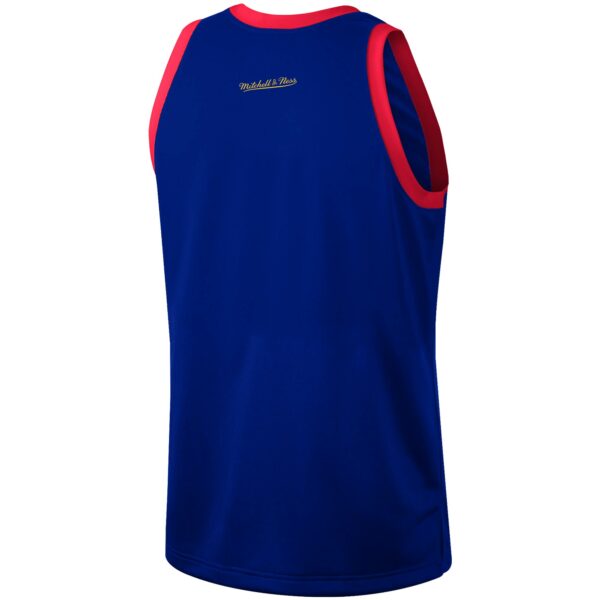 Golden State Warriors Mitchell & Ness Hardwood Classics Team Heritage Fashion Jersey - Royal - Image 4