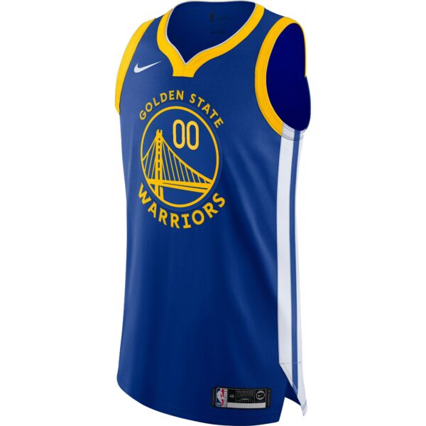 Golden State Warriors Nike 2020/21 Authentic Custom Jersey Blue - Icon Edition - Image 3