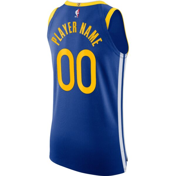 Golden State Warriors Nike 2020/21 Authentic Custom Jersey Blue - Icon Edition - Image 4