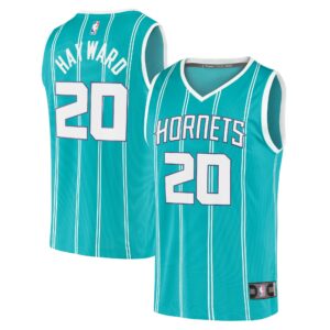 Gordon Hayward Charlotte Hornets Fanatics 2020/21 Fast Break Replica Player Jersey Teal - Icon Edition