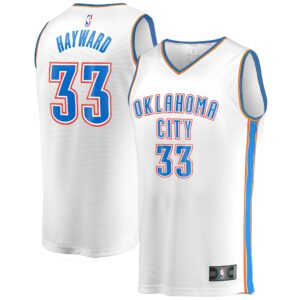 Gordon Hayward Oklahoma City Thunder Fanatics Fast Break Player Jersey - Association Edition - White