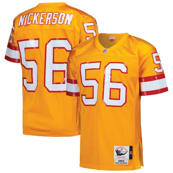 Hardy Nickerson Tampa Bay Buccaneers 1993 Mitchell & Ness Authentic Throwback Retired Player Jersey - Orange