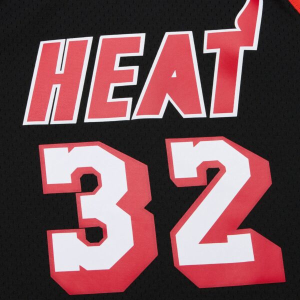 Harold Miner Miami Heat Mitchell & Ness  1992/93 Hardwood Classics Swingman Throwback Jersey - Black - Image 6
