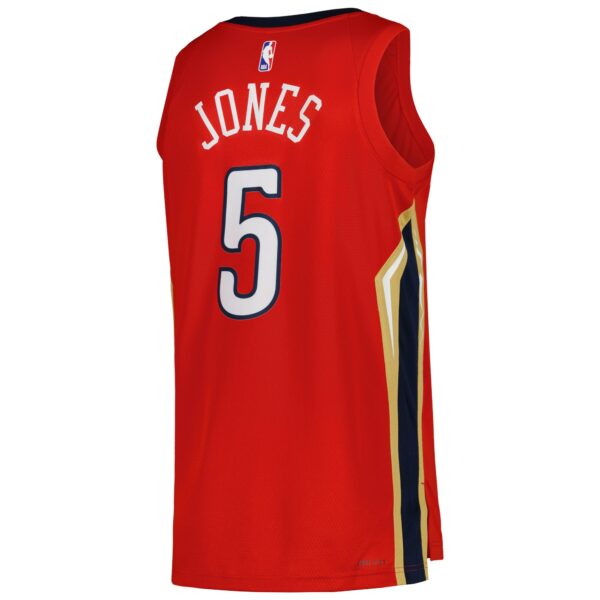Herbert Jones New Orleans Pelicans Jordan Brand Unisex Swingman Jersey - Statement Edition - Red - Image 4