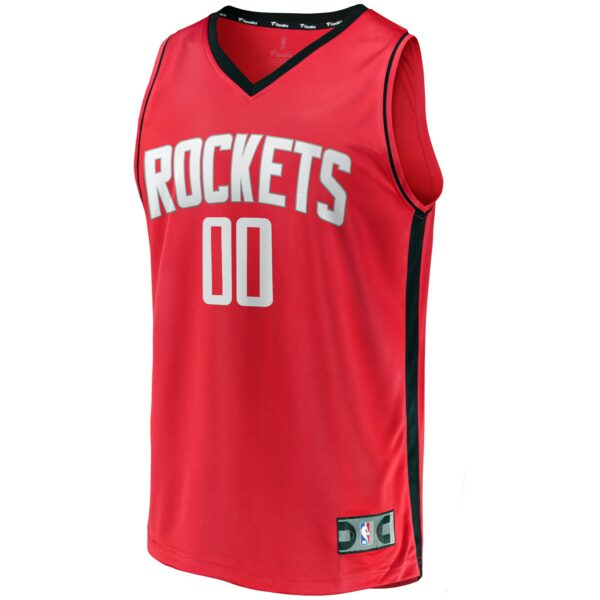 Houston Rockets Fanatics Fast Break Custom Replica Jersey - Icon Edition – Red - Image 3