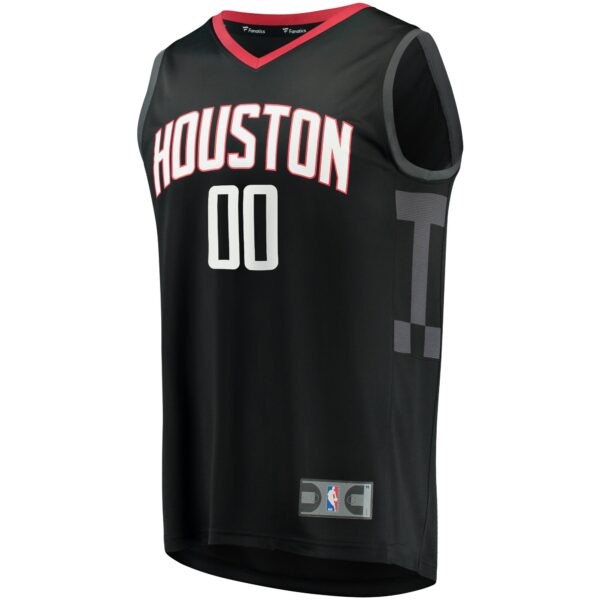 Houston Rockets Fanatics Fast Break Replica Custom Jersey - Statement Edition - Black - Image 3