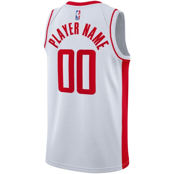 Houston Rockets Nike 2020/21 Swingman Custom Jersey - Association Edition - White - Image 4