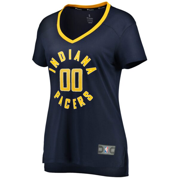 Indiana Pacers Fanatics Women's Fast Break Custom Jersey Navy - Icon Edition - Image 3