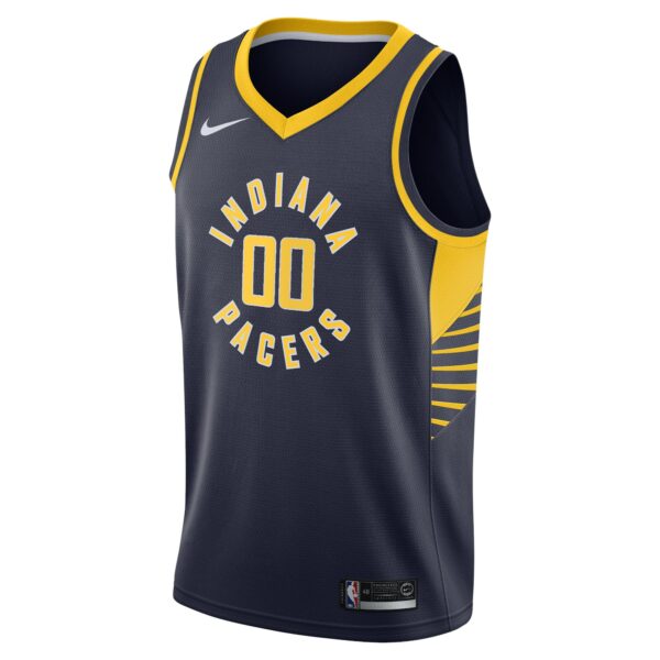 Indiana Pacers Nike Swingman Custom Jersey Navy - Icon Edition - Image 3
