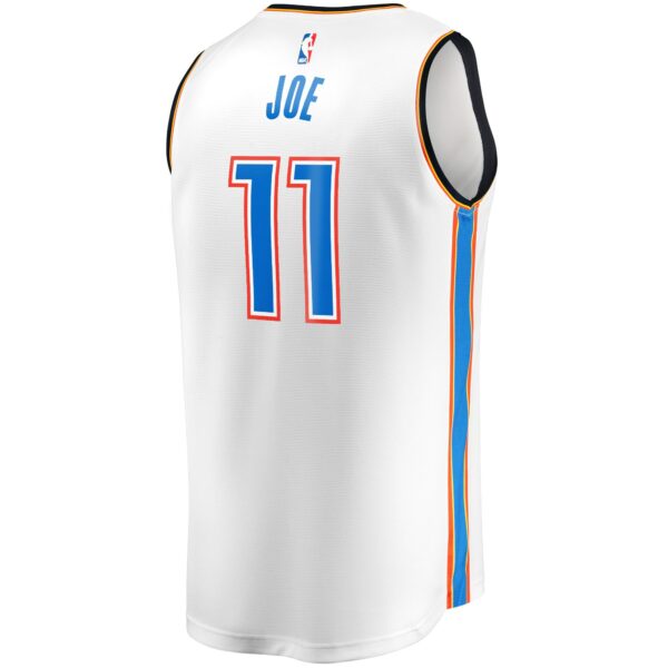 Isaiah Joe Oklahoma City Thunder Fanatics Fast Break Player Jersey - Association Edition - White - Image 4