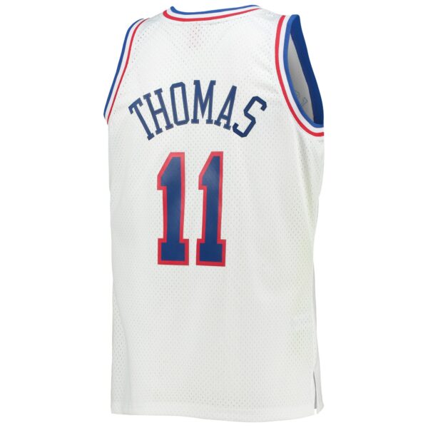 Isiah Thomas Eastern Conference Mitchell & Ness Hardwood Classics 1992 NBA All-Star Game Swingman Jersey - White - Image 4