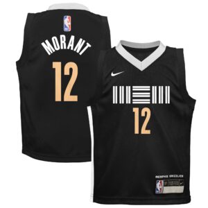 Ja Morant Memphis Grizzlies Nike Infant Swingman Replica Jersey - City Edition - Black