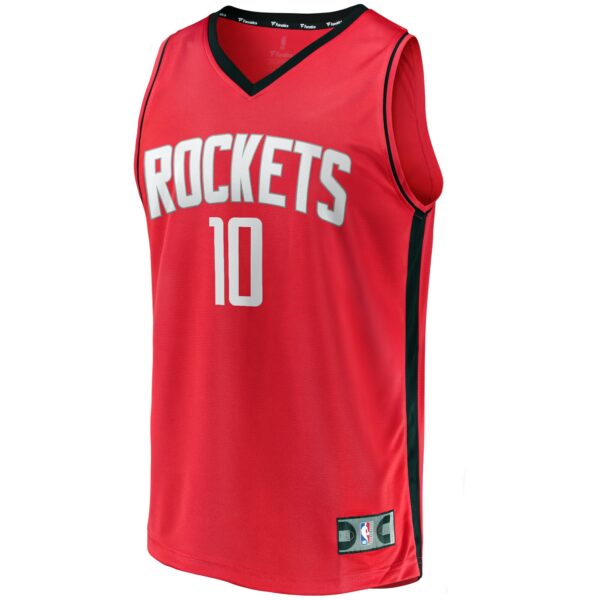 Jabari Smith Jr. Houston Rockets Fanatics Youth Fast Break Replica Player Jersey - Icon Edition - Red - Image 3