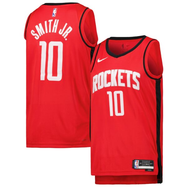 Jabari Smith Jr. Houston Rockets Nike Unisex Swingman Jersey - Icon Edition - Red - Image 2