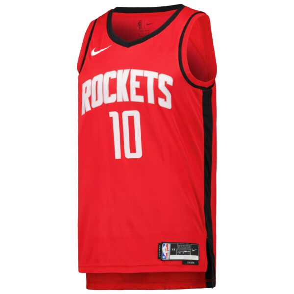Jabari Smith Jr. Houston Rockets Nike Unisex Swingman Jersey - Icon Edition - Red - Image 3