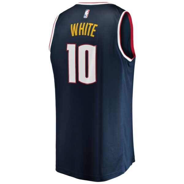 Jack White Denver Nuggets Fanatics Fast Break Player Jersey - Icon Edition - Navy - Image 4
