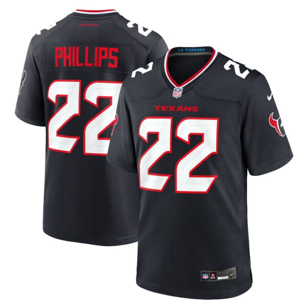 Jacob Phillips Houston Texans Nike Game Jersey -  Navy