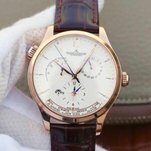 Jaeger-LeCoultre Master Calendar 1428421 Rose Gold White Dial Mens Watch