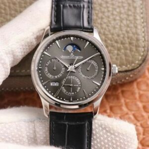 Jaeger-LeCoultre Master Ultra Thin Moon Perpetual Calendar 130354J V9 Gray Dial Mens Watch