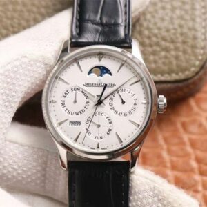 Jaeger-LeCoultre Master Ultra Thin Moon Perpetual Calendar 130842J V9 White Dial Mens Watch