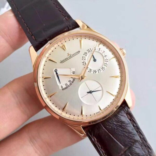 Jaeger-LeCoultre Master Ultra Thin Reserve De Marche 1372520 Silver Dial Mens Watch - Image 3