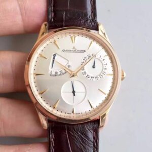 Jaeger-LeCoultre Master Ultra Thin Reserve De Marche 1372520 Silver Dial Mens Watch