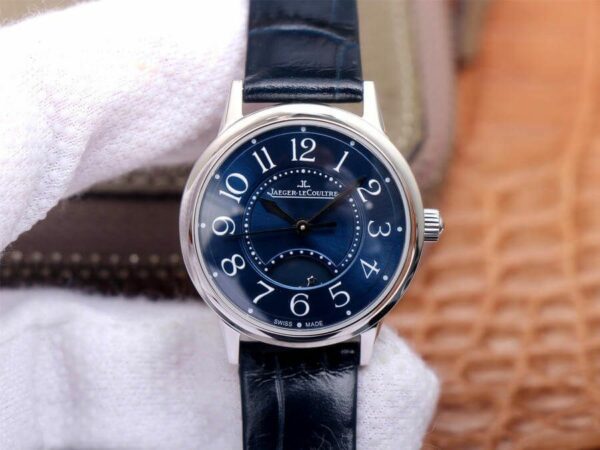 Jaeger LeCoultre Rendez Vous 3468480 MG Stainless Steel Blue Dial Ladies Watch