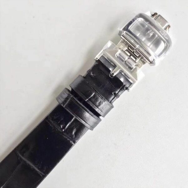 Jaeger-LeCoultre Rendez-Vous 3612420 Black Leather Strap White Dial Ladies Watch - Image 7