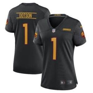 Jahan Dotson Washington Commanders Nike Women's Player Jersey - Black