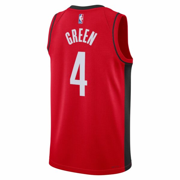 Jalen Green Houston Rockets Nike Unisex Swingman Jersey - Icon Edition - Red - Image 4
