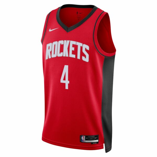 Jalen Green Houston Rockets Nike Unisex Swingman Jersey - Icon Edition - Red - Image 3
