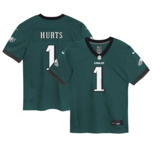 Jalen Hurts Philadelphia Eagles Nike Toddler Game Jersey - Midnight Green