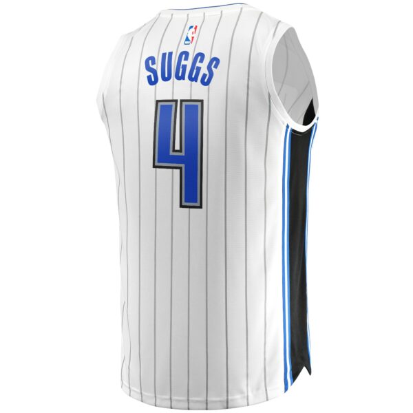 Jalen Suggs Orlando Magic Fanatics Fast Break Replica Jersey - Association Edition - White - Image 4