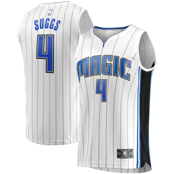 Jalen Suggs Orlando Magic Fanatics Fast Break Replica Jersey - Association Edition - White - Image 2