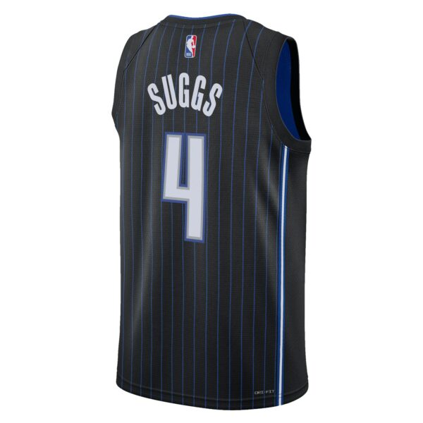 Jalen Suggs Orlando Magic Nike Youth Swingman Jersey - Icon Edition - Black - Image 4