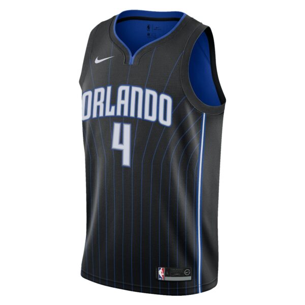 Jalen Suggs Orlando Magic Nike Youth Swingman Jersey - Icon Edition - Black - Image 3