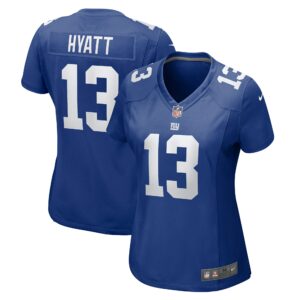 Jalin Hyatt New York Giants Nike Women's Team Game Jersey -  Royal